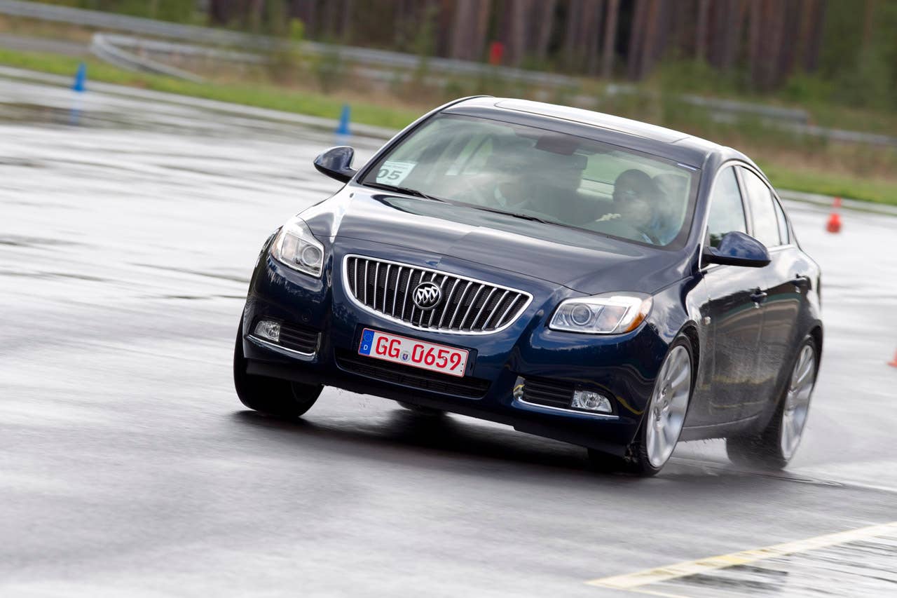 Testing at the Opel Dudenhoffen Proving Ground