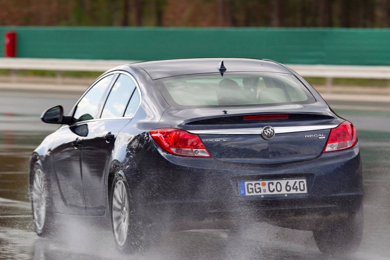 Testing at the Opel Dudenhoffen Proving Ground