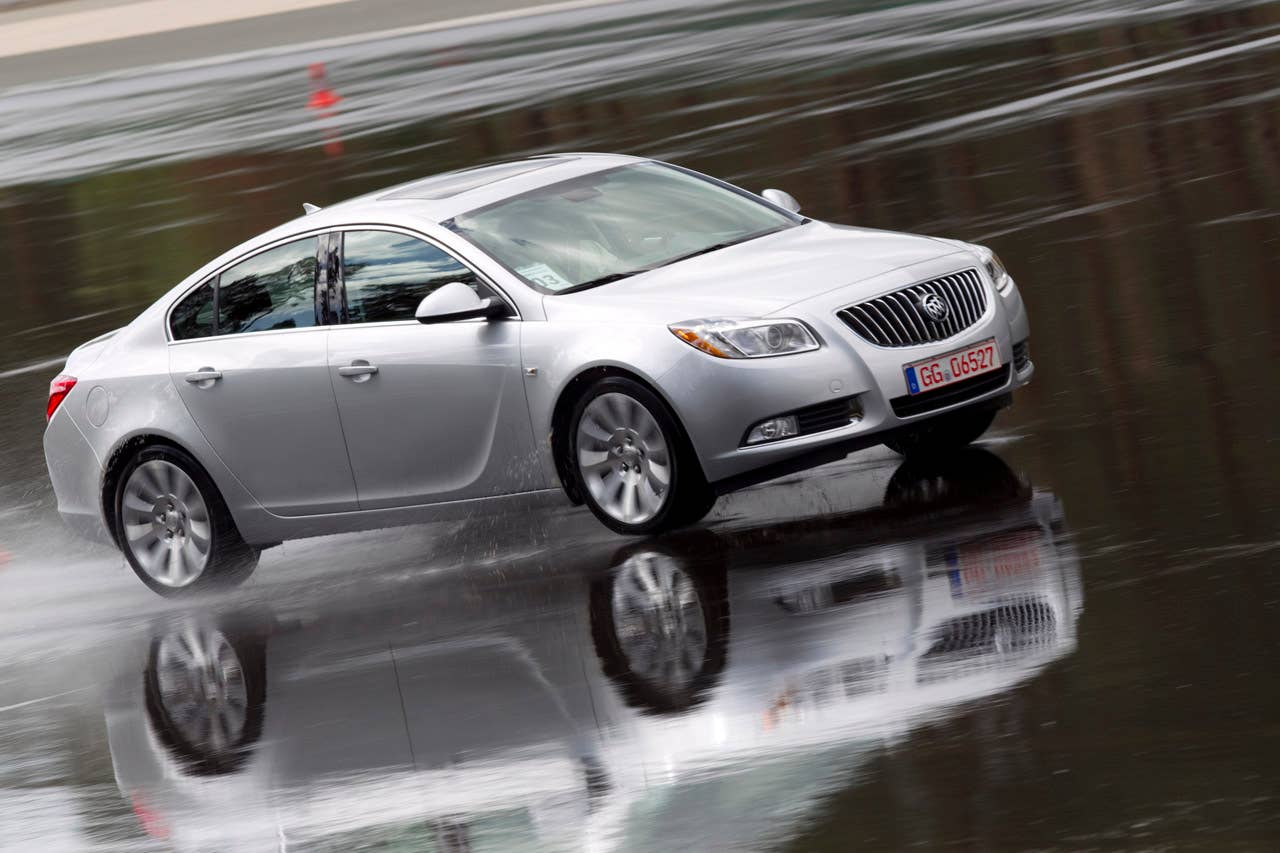 Testing at the Opel Dudenhoffen Proving Ground