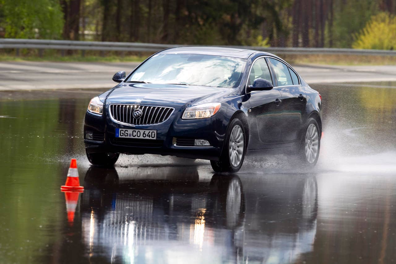 Testing at the Opel Dudenhoffen Proving Ground