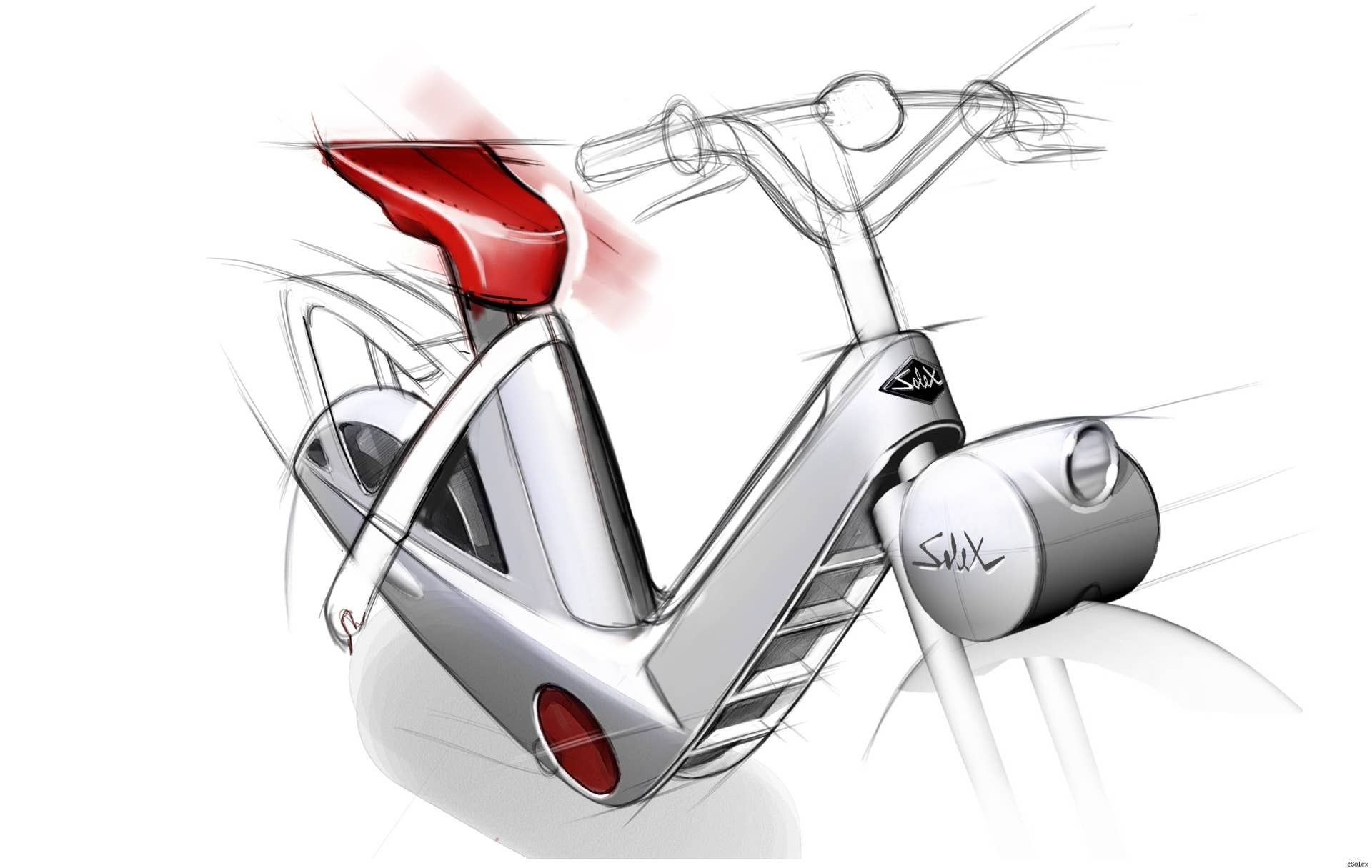 The eSolex was designed by Pininfarina