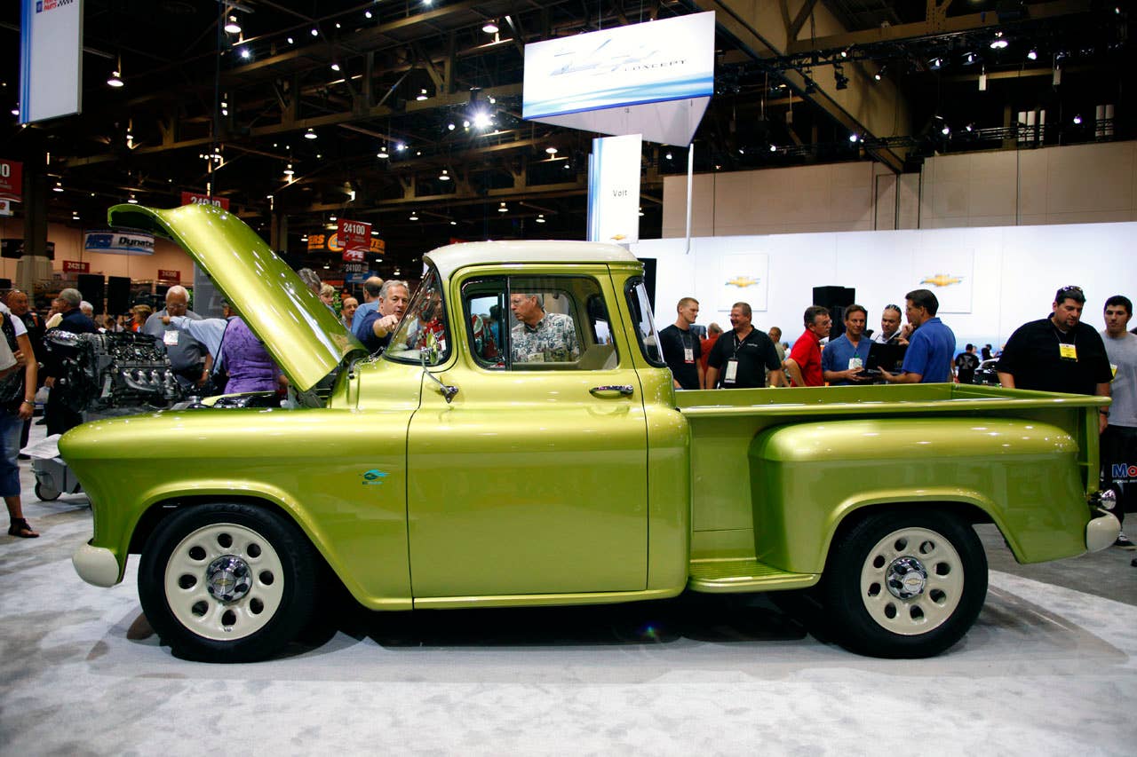 1955 Chevrolet E-Rod LS3 Pickup side
