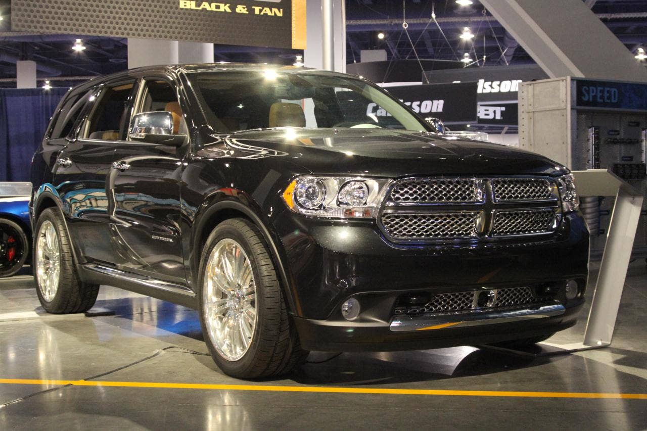 Dodge Durango Citadel "Black and Tan"