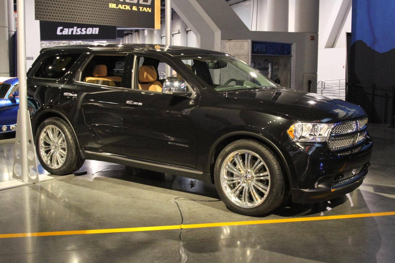 Dodge Durango Citadel "Black and Tan"