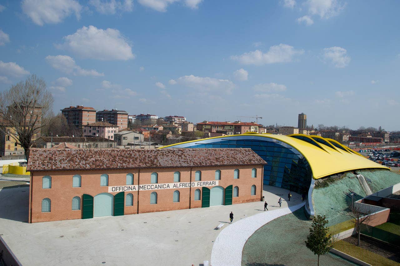 MODENA, ITALY - MARCH 09:  General view of the 'Museo Casa Enzo Ferrari Opening Press Preview' on March 9, 2012 in Modena, Italy.  (Photo by Venturelli/WireImage)