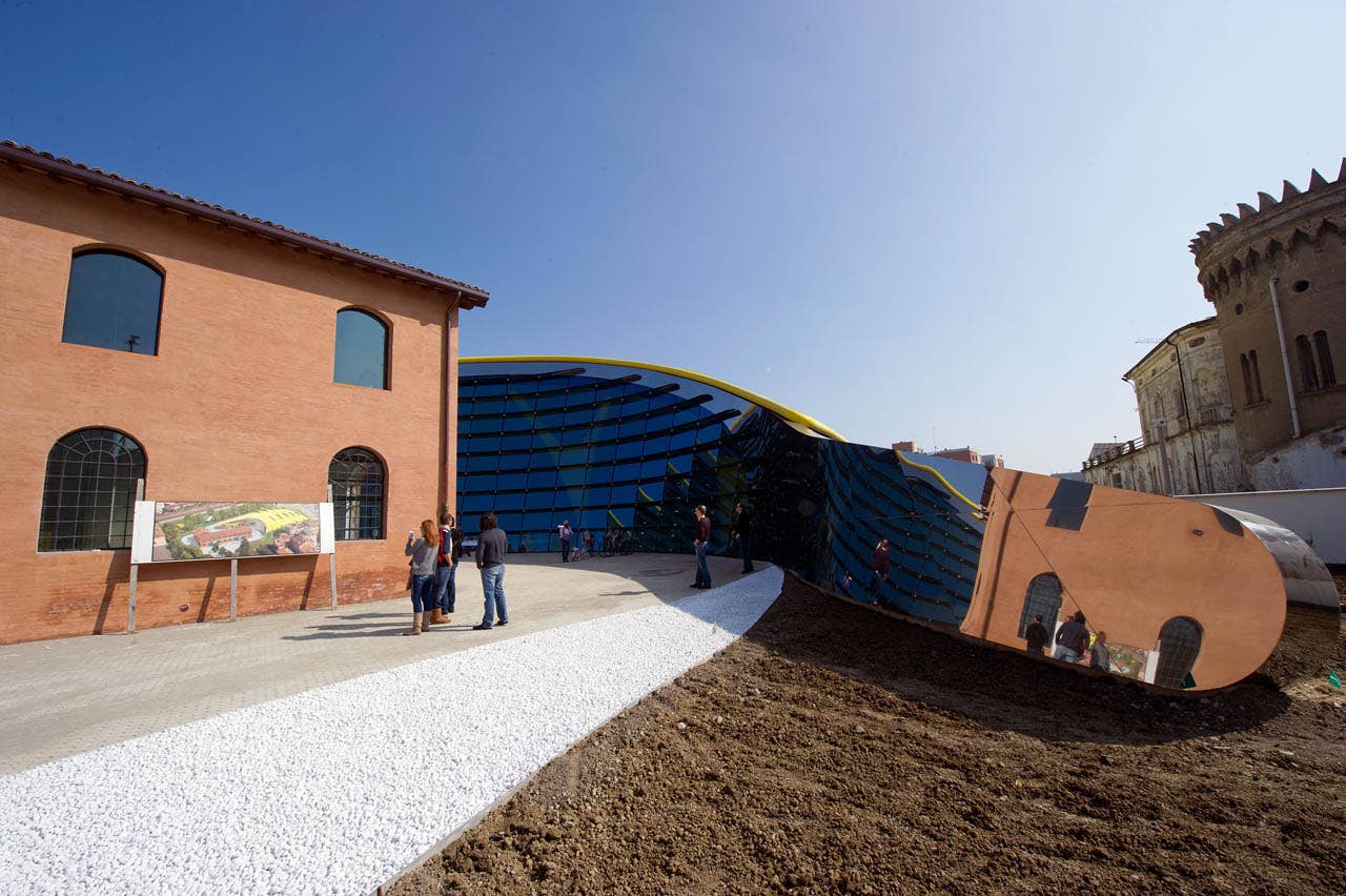 MODENA, ITALY - MARCH 03:  A general view of Museo Casa Enzo Ferrari on March 3, 2012 in Modena, Italy.  (Photo by Venturelli/Getty Images)