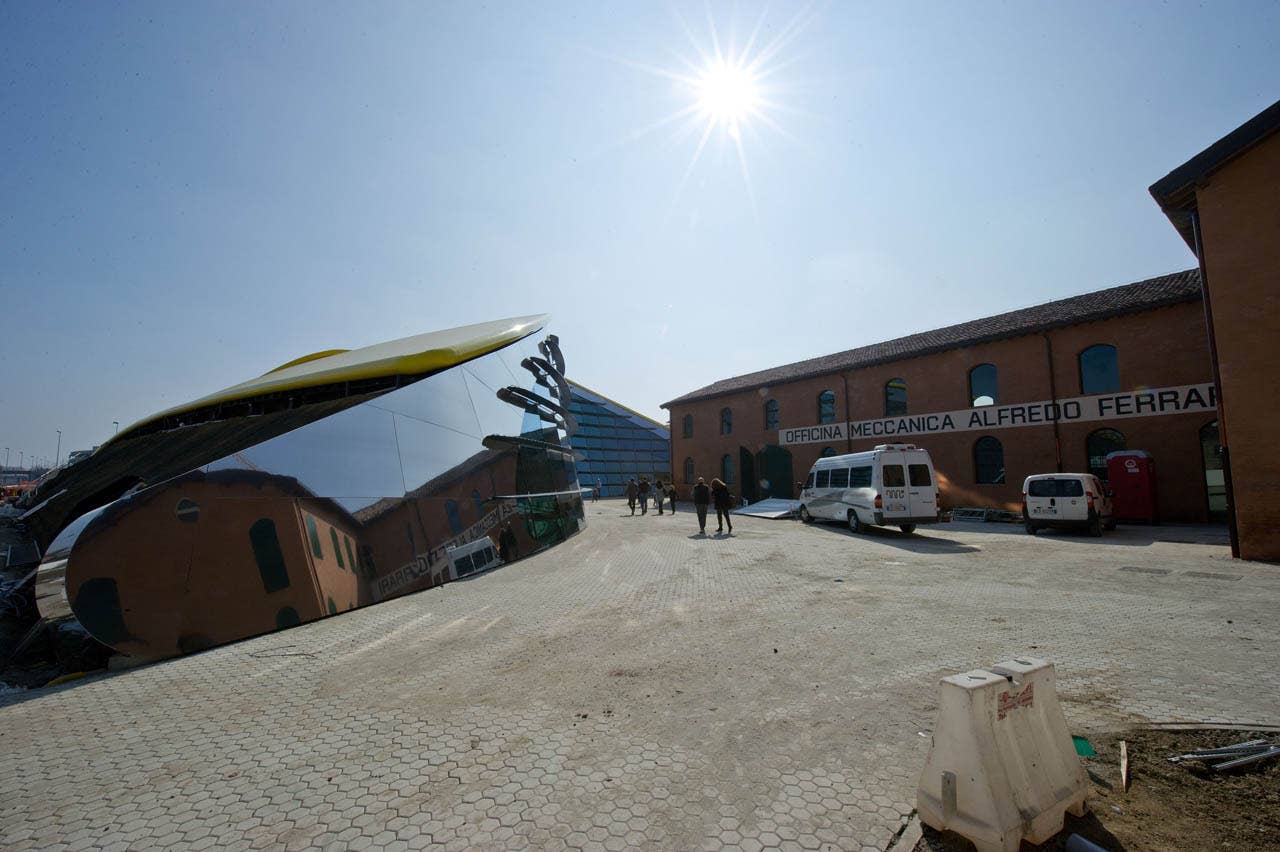 MODENA, ITALY - MARCH 03:  A general view of Museo Casa Enzo Ferrari on March 3, 2012 in Modena, Italy.  (Photo by Venturelli/Getty Images)