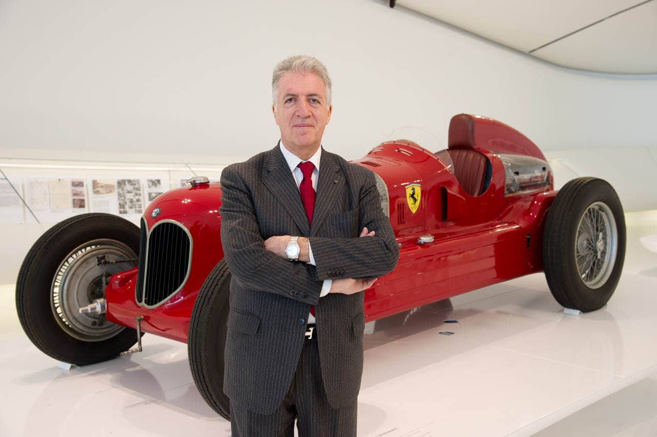 MODENA, ITALY - MARCH 09:  Piero Ferrari, Italian sportscar maker Ferrari vice chairman and son of Ferrari founder Enzo Ferrari attends the 'Museo Casa Enzo Ferrari Opening Press Preview' on March 9, 2012 in Modena, Italy.  (Photo by Venturelli/WireImage)