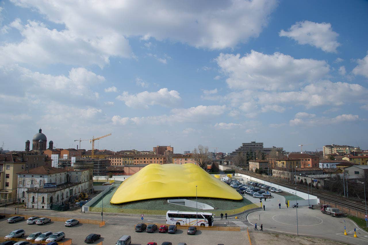 MODENA, ITALY - MARCH 09:  General view of the 'Museo Casa Enzo Ferrari Opening Press Preview' on March 9, 2012 in Modena, Italy.  (Photo by Venturelli/WireImage)