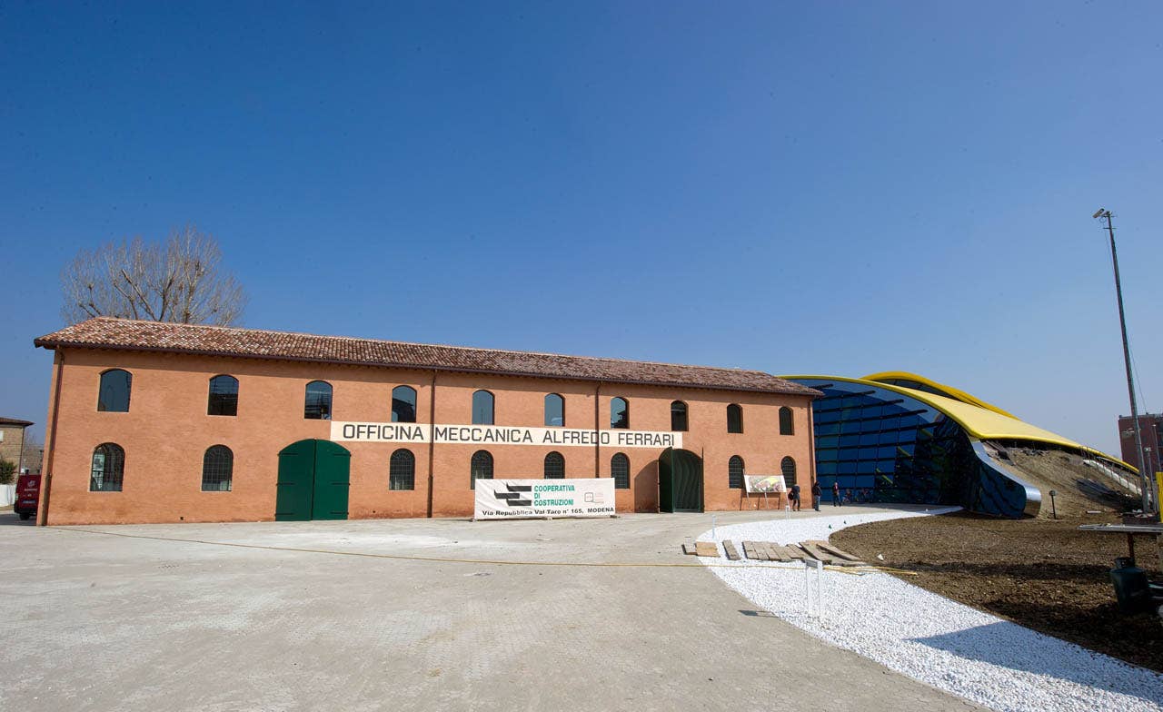 MODENA, ITALY - MARCH 03:  A general view of Museo Casa Enzo Ferrari on March 3, 2012 in Modena, Italy.  (Photo by Venturelli/Getty Images)