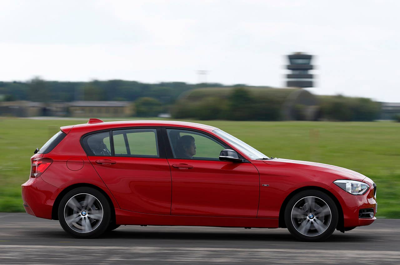 BMW 1 Series 3-cylinder driving