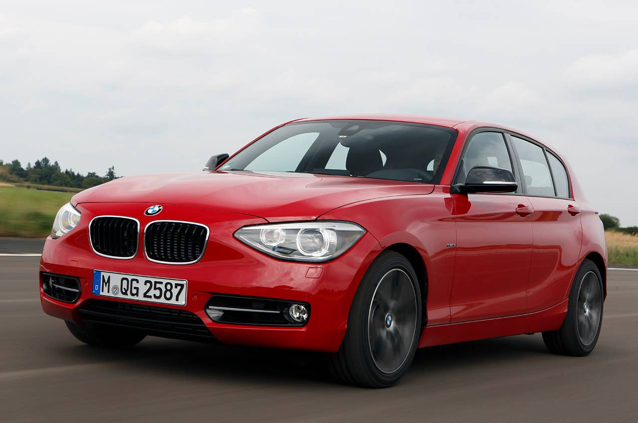 BMW 1 Series 3-cylinder driving