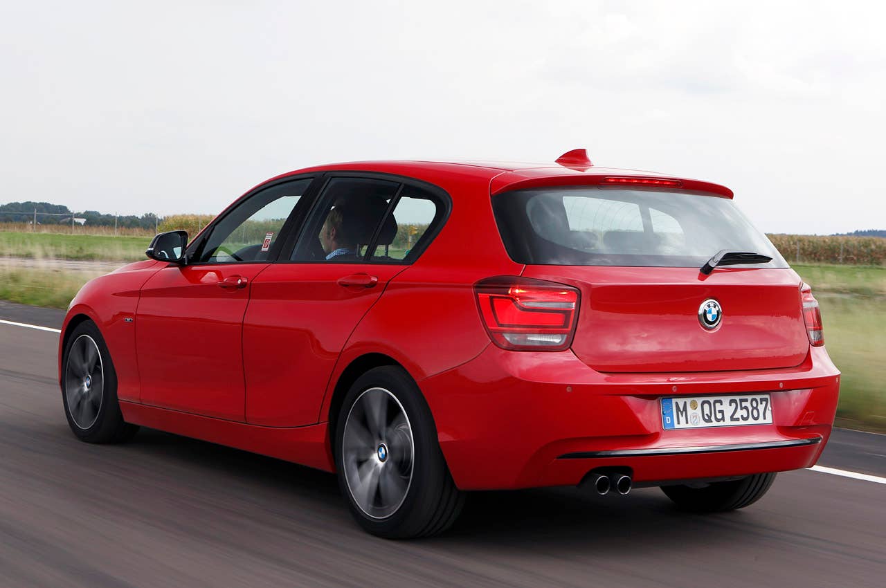 BMW 1 Series 3-cylinder driving
