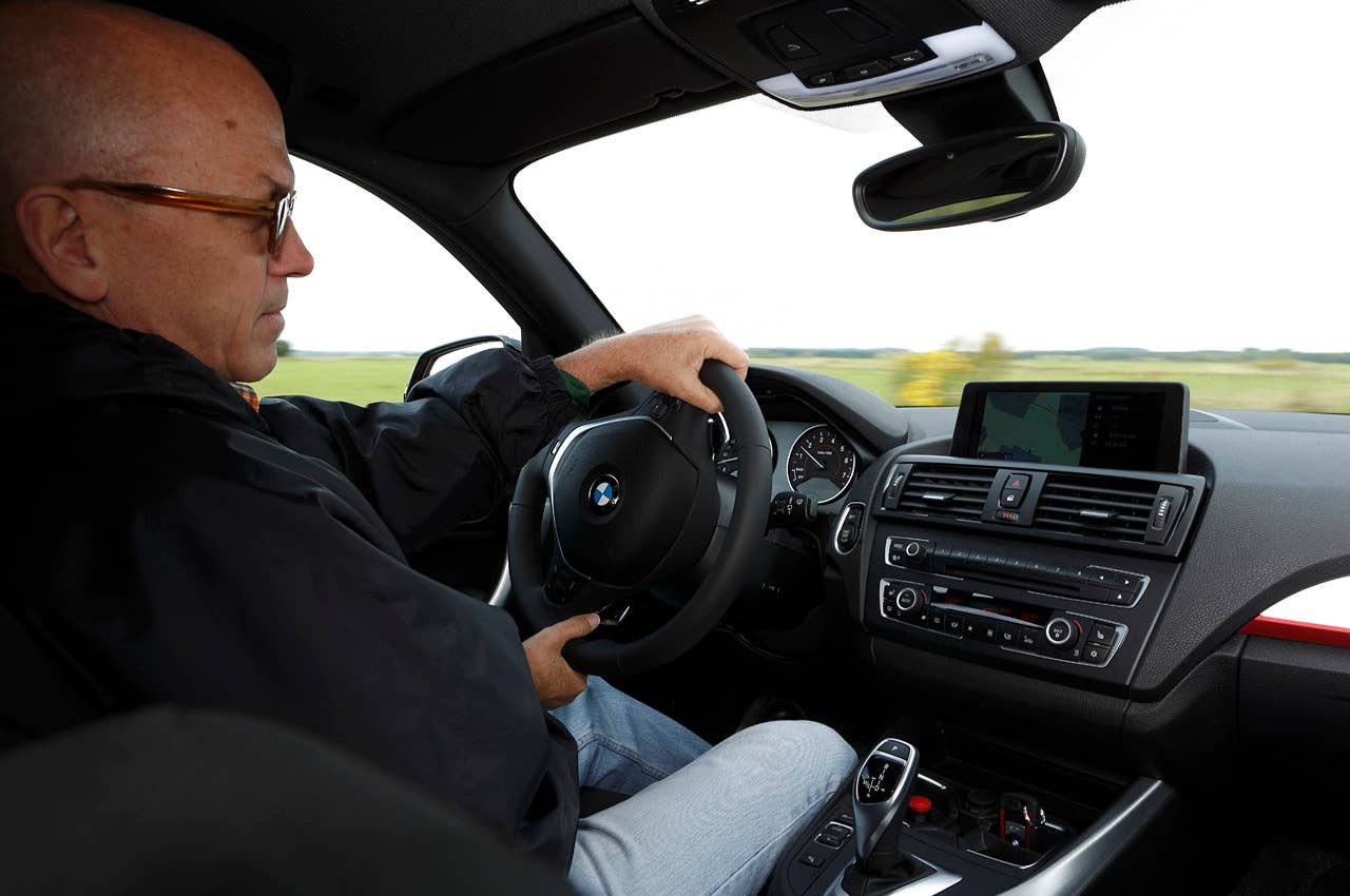 BMW 1 Series 3-cylinder driving