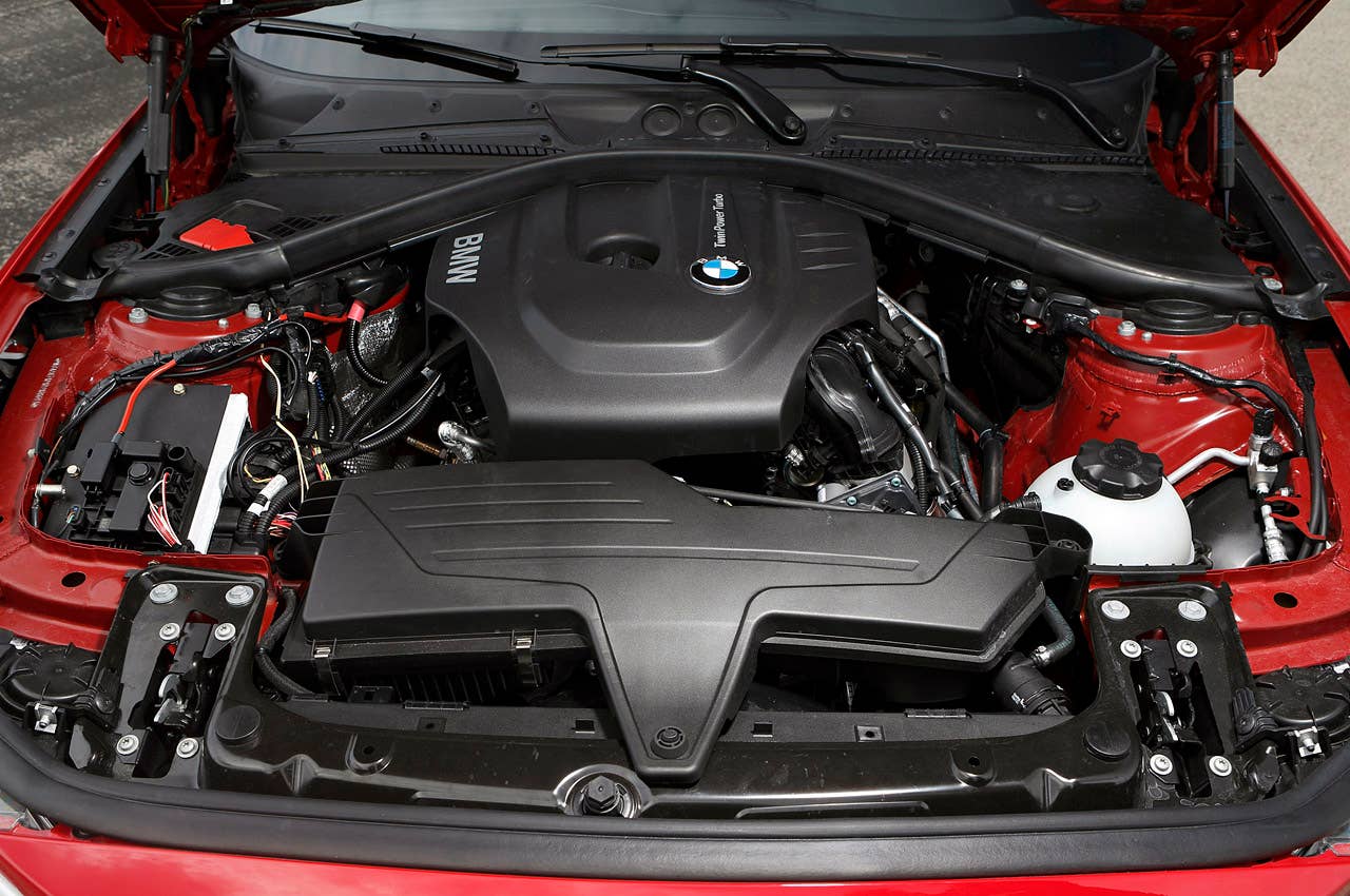 BMW 1 Series with B38 three-cylinder engine - Autoblog