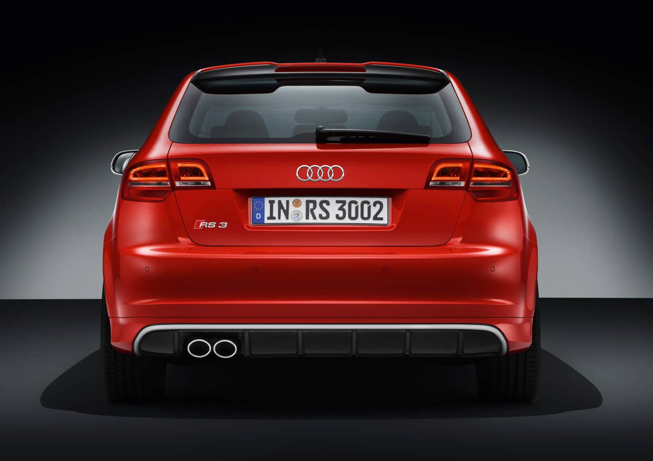 2011 Audi RS 3 Sportback rear