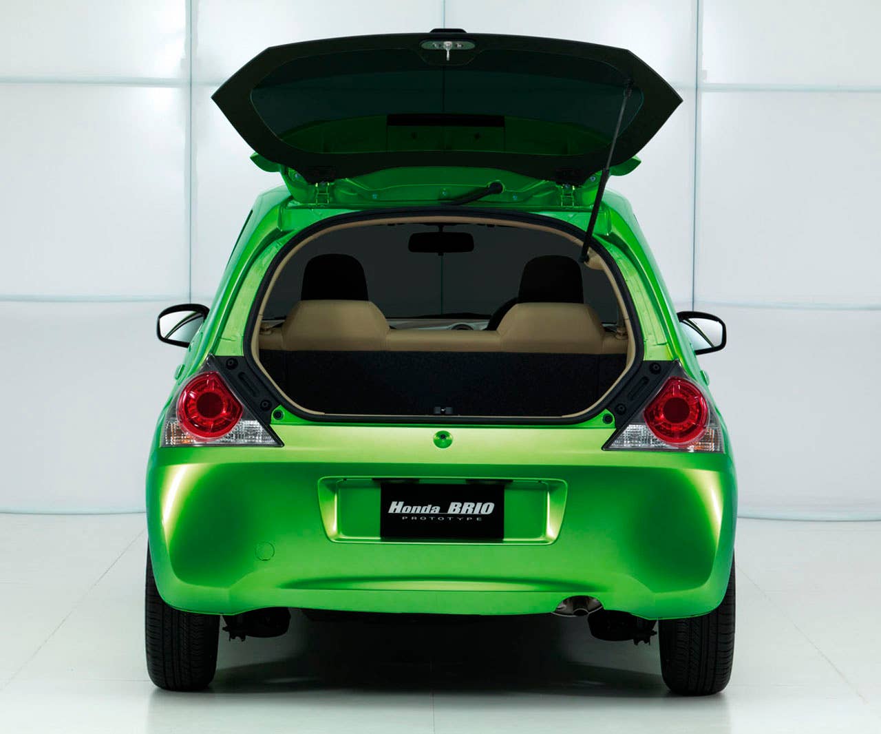 2011 Honda Brio rear