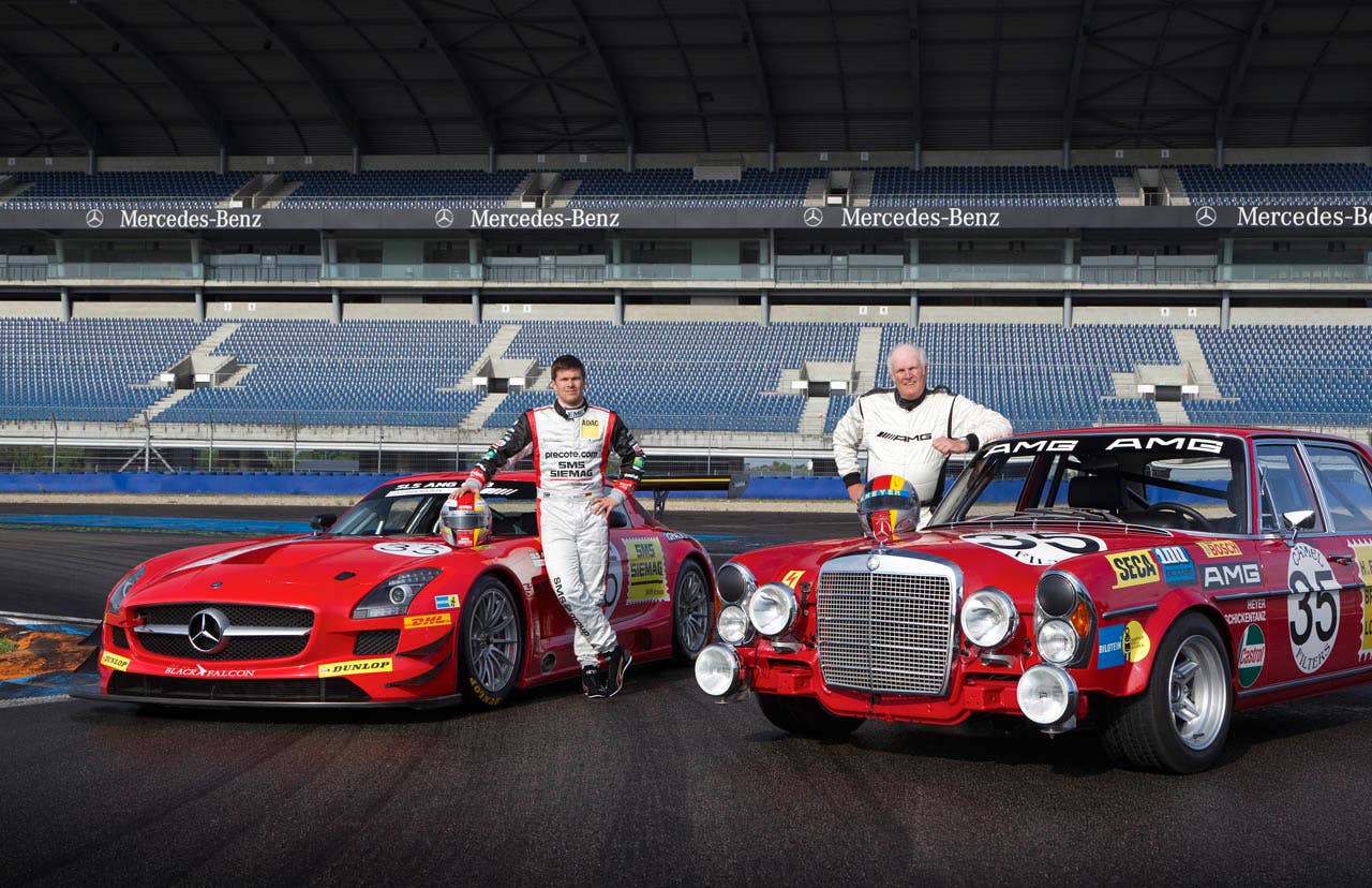 SLS AMG GT3 & AMG 300 SEL 2011
