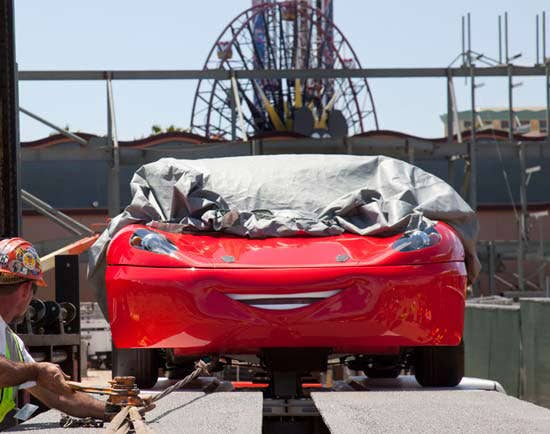 Disney Cars Ride front