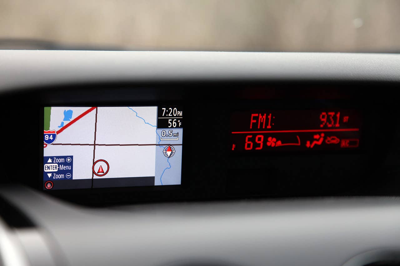 2011 Mazda CX-7 navigation system