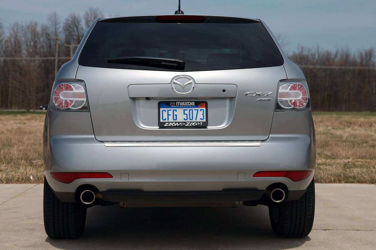 2011 Mazda CX-7 rear view