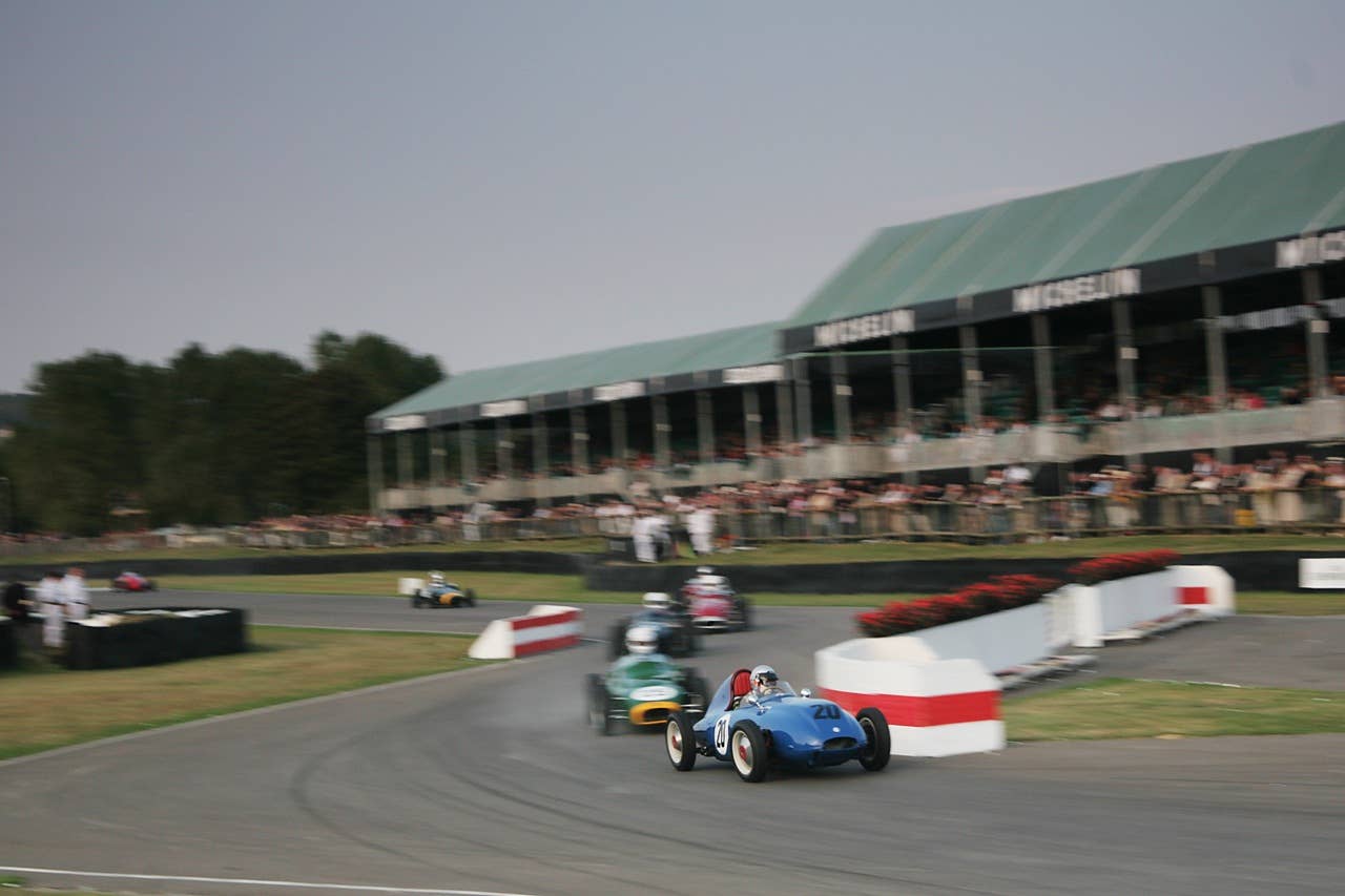 Monopole-Panhard Oliveira, in the Chichester Cup practice session