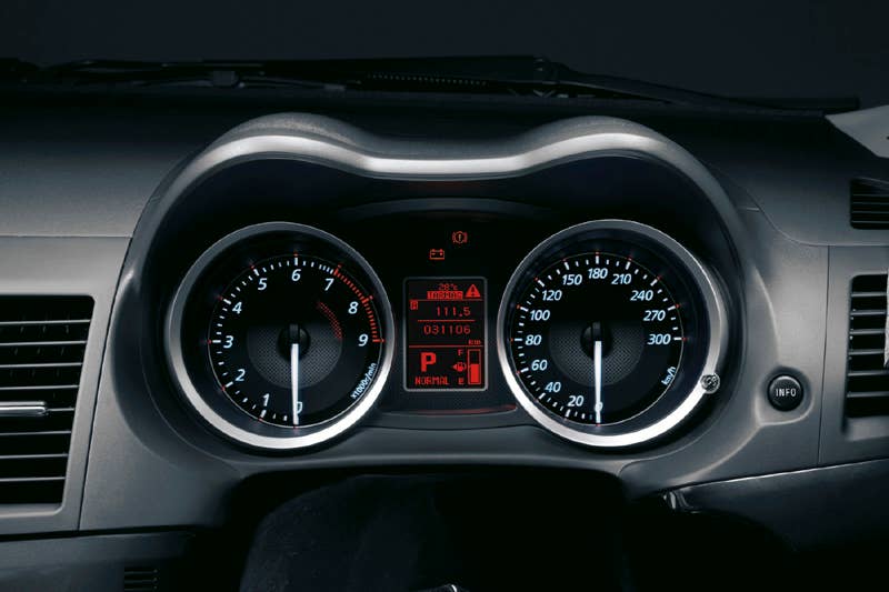 Lancer Evolution X High Contrast Indicator