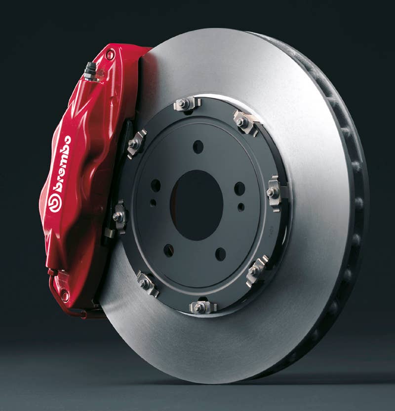 Lancer Evolution X 2 Pieces Front Disk Brake