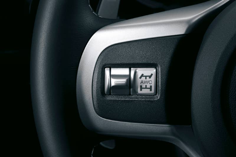 Lancer Evolution X S-AWC mode shifter