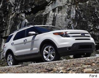 MSRP: $29,135 - $40,720 Invoice: $27,459 - $37,972 Fuel Economy: 17 mpg City, 24 mpg Highway  The newFord Explorer comes with a lot of the capability of the old Explorers, but with much better fuel economy thanks to the 4-cylider Eco-Boost engine. Ford nailed a premium feeling, with a very well-laid out interior as well.  Research the Ford Explorer Ford Explorer Photos & Information Ford Explorer Best Deals Ford Explorer Local Dealer Price Quote