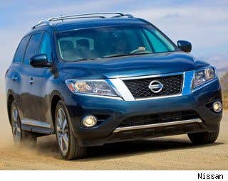 MSRP: $28,270 - $40,770 Invoice: $25,781 - $37,159 Fuel Economy: NA  All new for 2013, theNissan Pathfinder combines sharp styling, an affordable base MSRP and, of course, great off-road capability.  Nissan managed to remove almost 500 pounds from the Pathfinder for its newest generation, making it more nimble and more fuel efficient. Employing a solid 3.5L V6 engine and a great All-Mode 4x4-i system, the Pathfinder is a great value-oriented off-roader.  Research the Nissan Pathfinder Nissan Pathfinder Photos & Information Nissan Pathfinder Best Deals Nissan Pathfinder Local Dealer Price Quote
