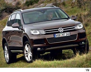 MSRP: $43,425 - $58,655 Invoice: $41,297 - $55,781 Fuel Economy: 17 mpg City, 23 mpg Highway  TheTouareg tends to fly under the radar a little bit, but trust us, this SUV is very capable off-road. We are huge fans of the TDI (diesel) engine, which puts out tons of torque and gets solid fuel economy. The main issue with this vehicle, though, is its sticker price.  Research the Volkswagen Touareg Volkswagen Touareg Photos & Information Volkswagen Touareg Best Deals Volkswagen Touareg Local Dealer Price Quote