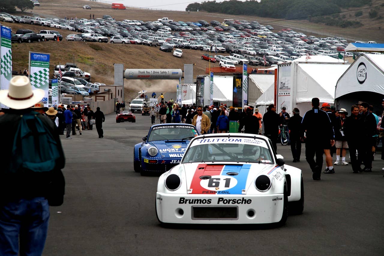 Porsches on the prowl