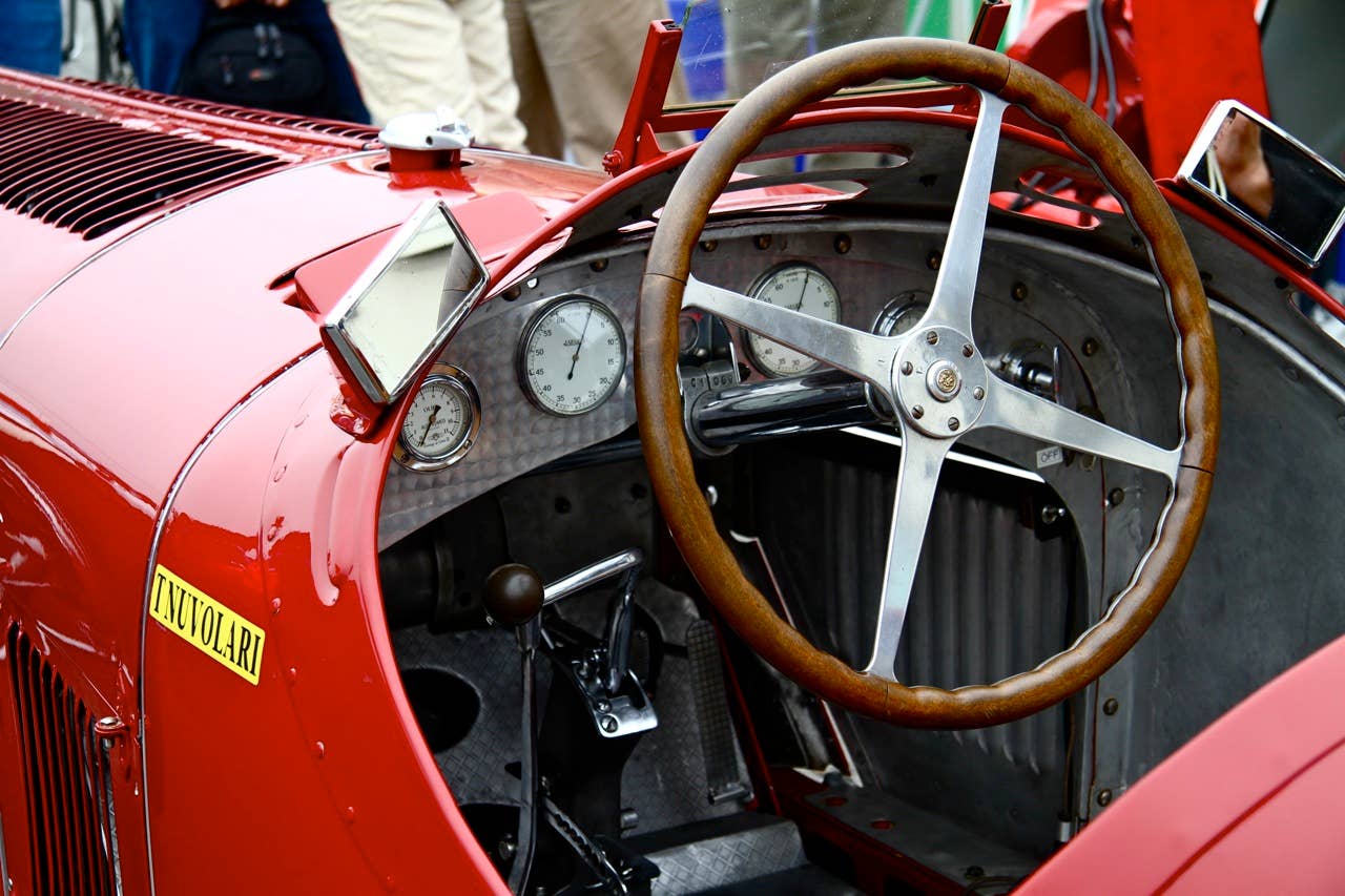 Tazio Nuvolari-driven Scuderia Ferrari 1931/2 Alfa Romeo Tipo B P3