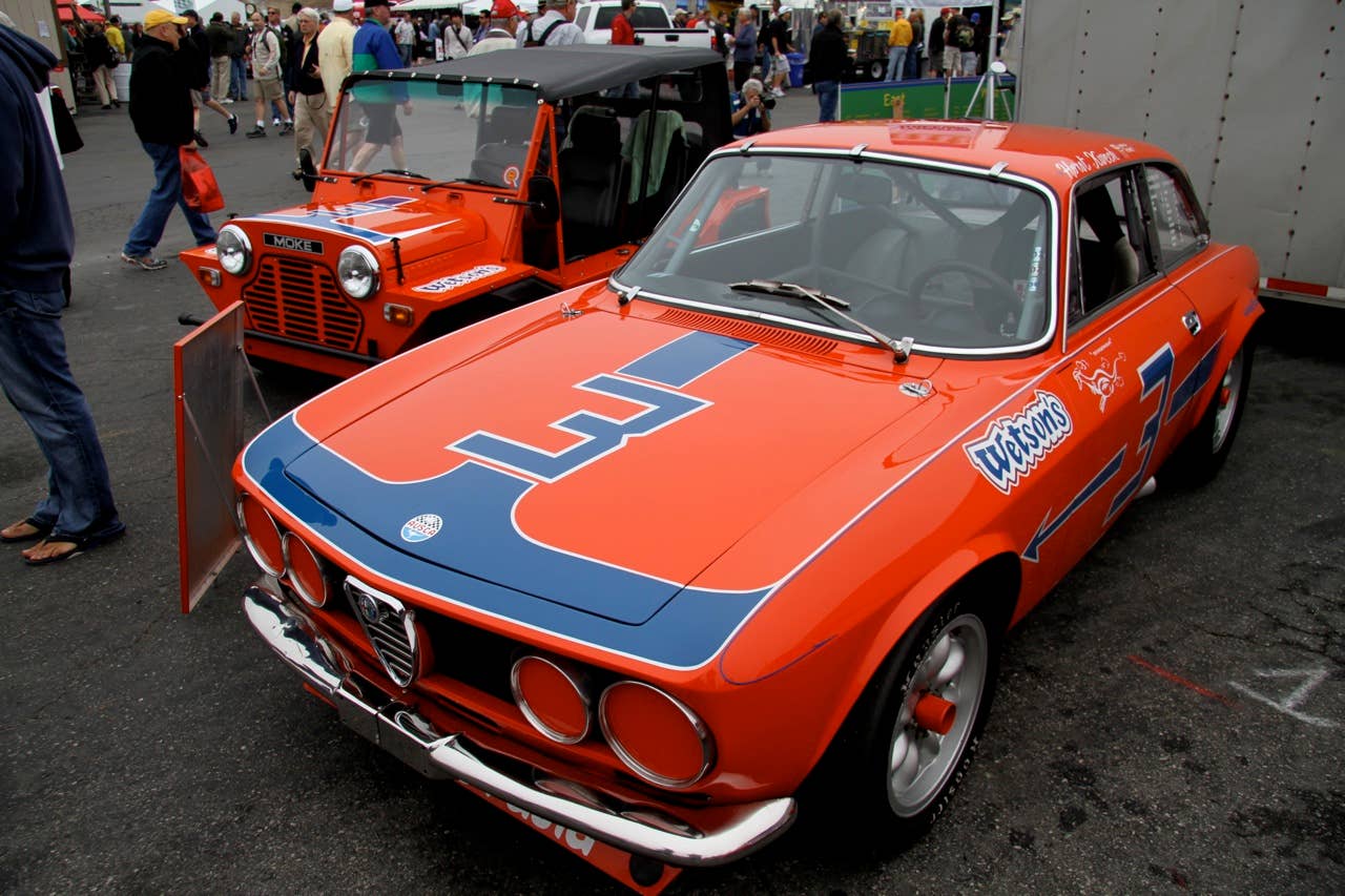 1969 Alfa Romeo Giulia GTA and matching Mini Moke