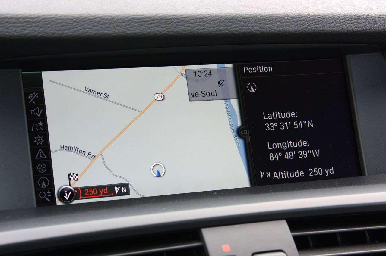 2011 BMW X3 touch screen