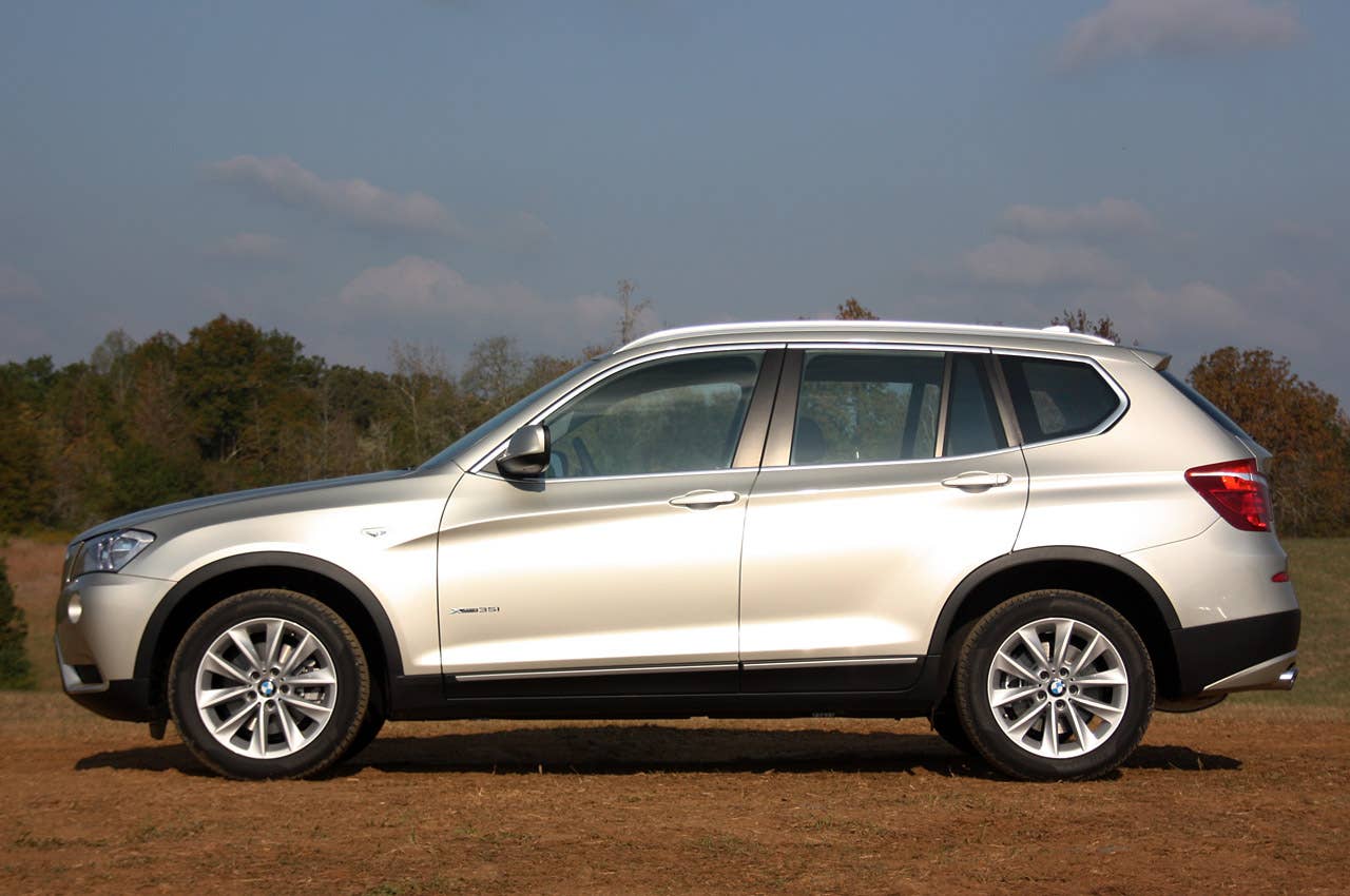 2011 BMW X3 side view