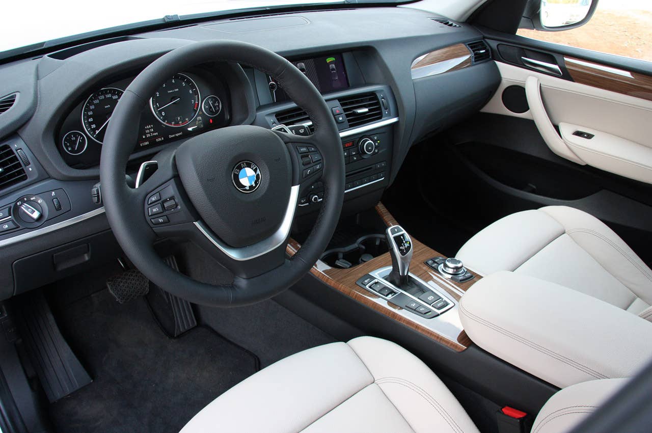 2011 BMW X3 interior