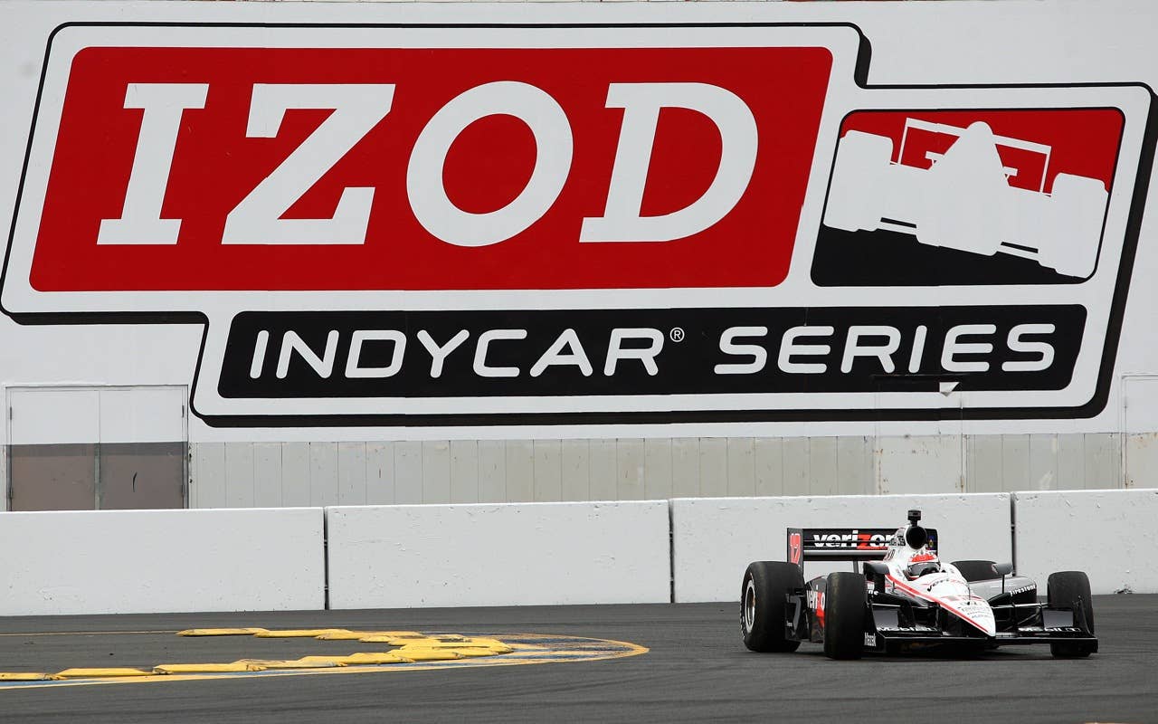 SONOMA, CA - AUGUST 21:  Will Power of Australia, driver of the #12 Verizon Team Penske Dallara Honda, on track during practice for the IZOD IndyCar Series Grand Prix of Sonoma at Infineon Raceway on August 21, 2010 in Sonoma, California. (Photo by Donald Miralle/Getty Images) *** Local Caption *** Will Power
