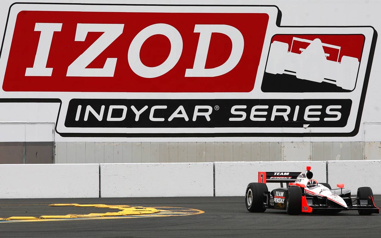 SONOMA, CA - AUGUST 21:  Helio Castroneves of Brazil, driver of the #3 Team Penske Dallara Honda, on track during practice for the IZOD IndyCar Series Grand Prix of Sonoma at Infineon Raceway on August 21, 2010 in Sonoma, California. (Photo by Donald Miralle/Getty Images) *** Local Caption *** Helio Castroneves