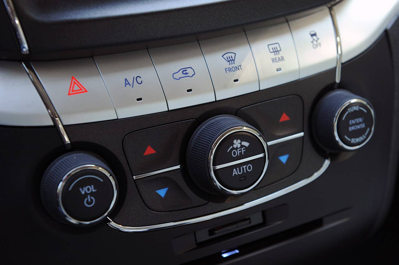 2011 Dodge Journey climate controls