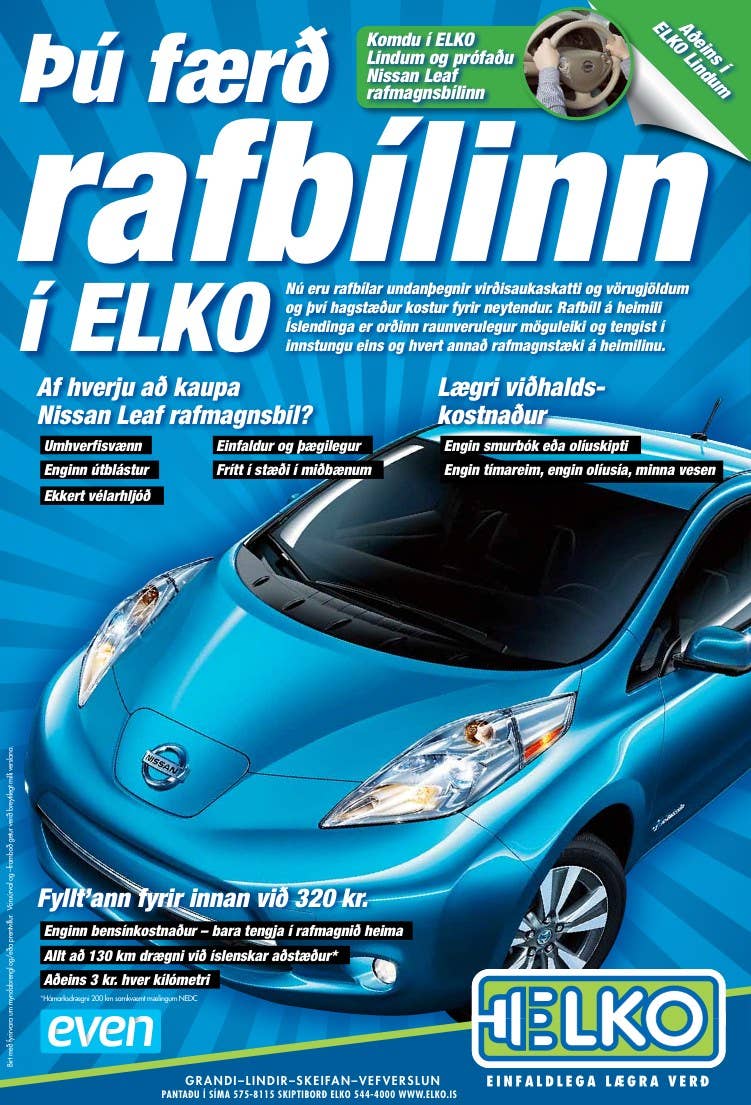 Electric Vehicles in Iceland