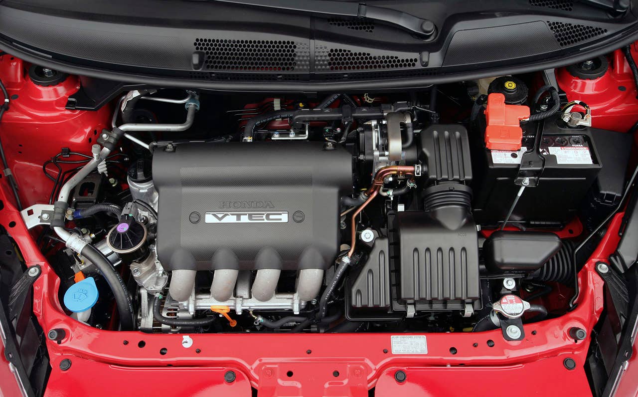 2007 Honda Fit Sport engine.