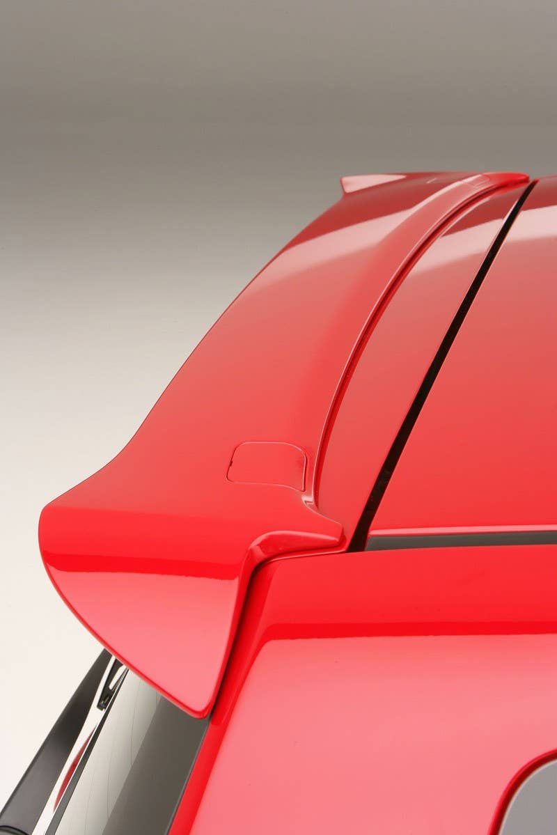 2007 Honda Fit Sport rear spoiler