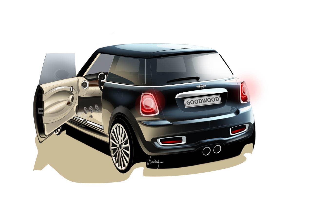 MINI INSPIRED BY GOODWOOD design sketch exterior (04/2011)