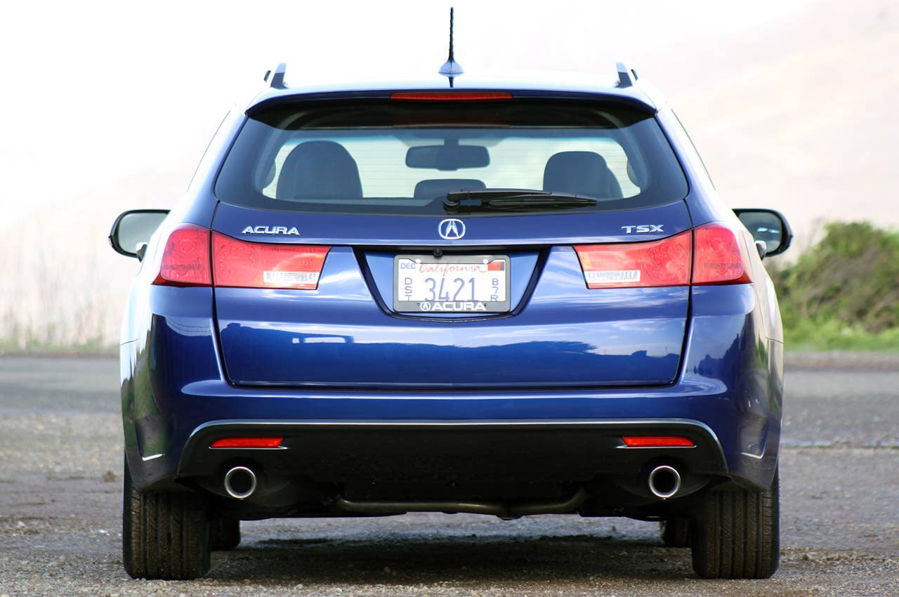 2011 Acura TSX Sport Wagon rear view
