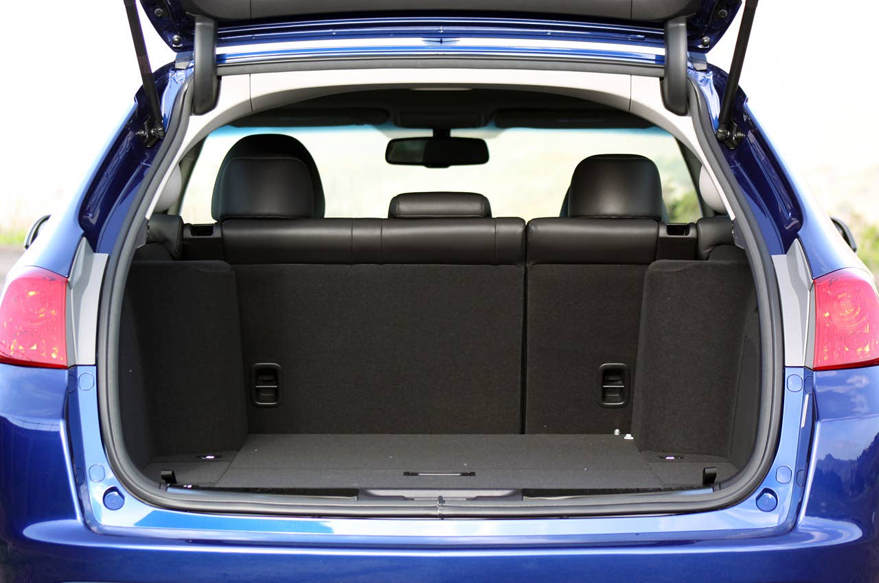 2011 Acura TSX Sport Wagon rear cargo area