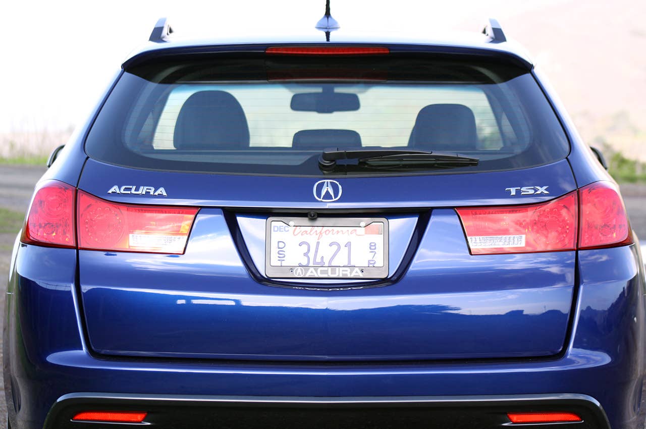 2011 Acura TSX Sport Wagon rear detail