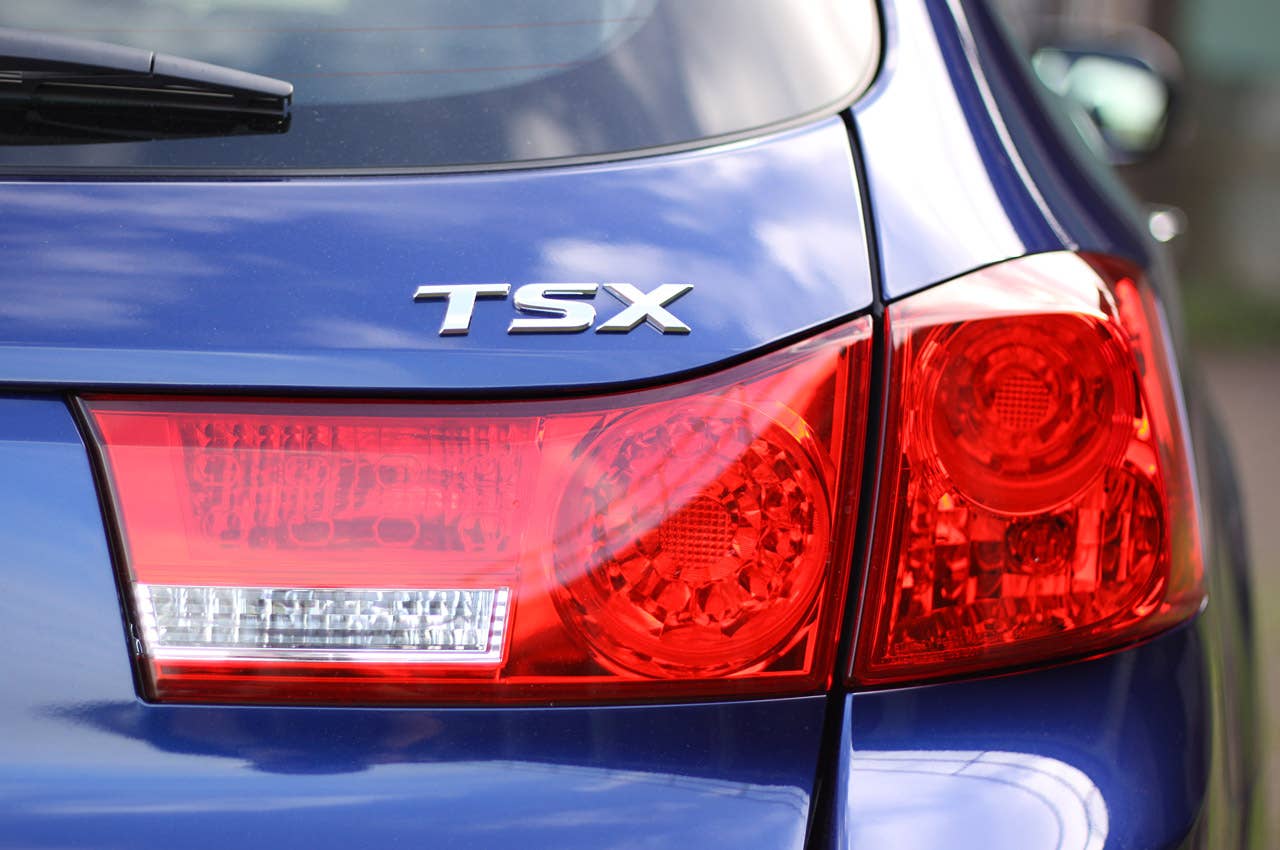 2011 Acura TSX Sport Wagon taillight