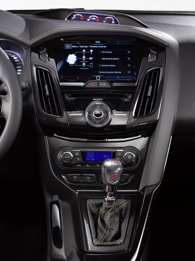 2012 Ford Focus ST interior